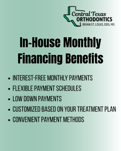 In-house monthly financing